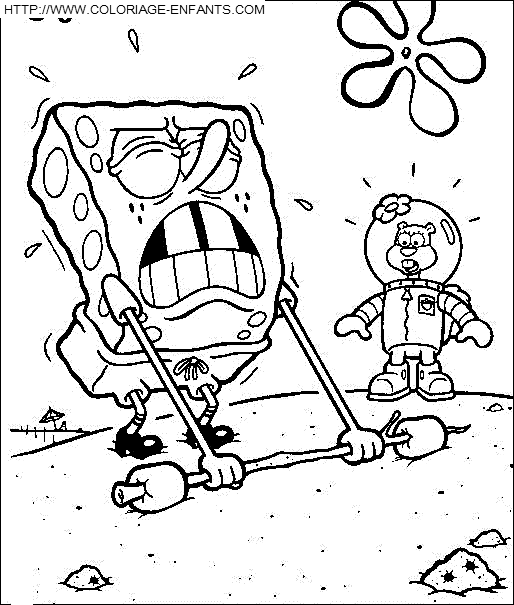 dibujo Bob Esponja