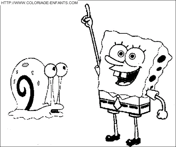 dibujo Bob Esponja