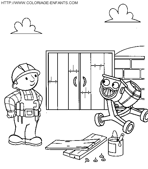 dibujo Bob el constructor