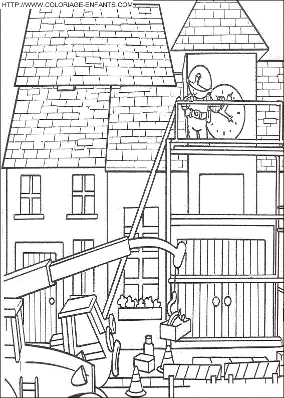 dibujo Bob el constructor