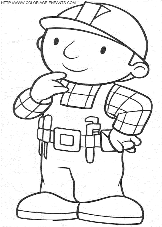 dibujo Bob el constructor