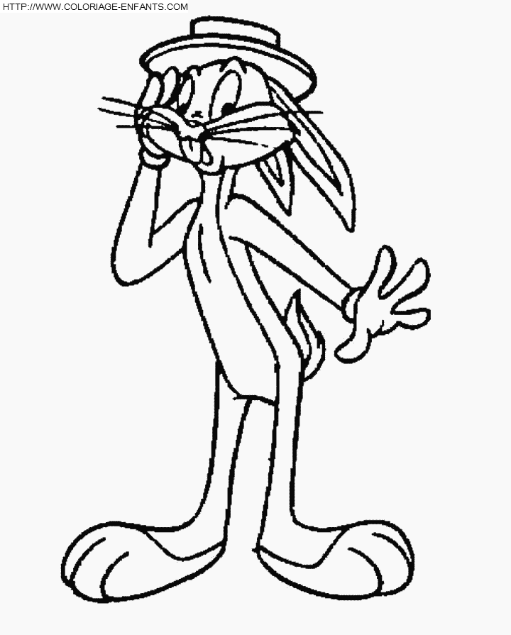 dibujo Bugs Bunny