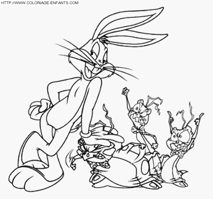 dibujo Bugs Bunny