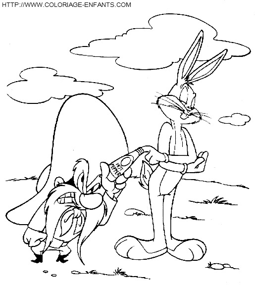 dibujo Bugs Bunny