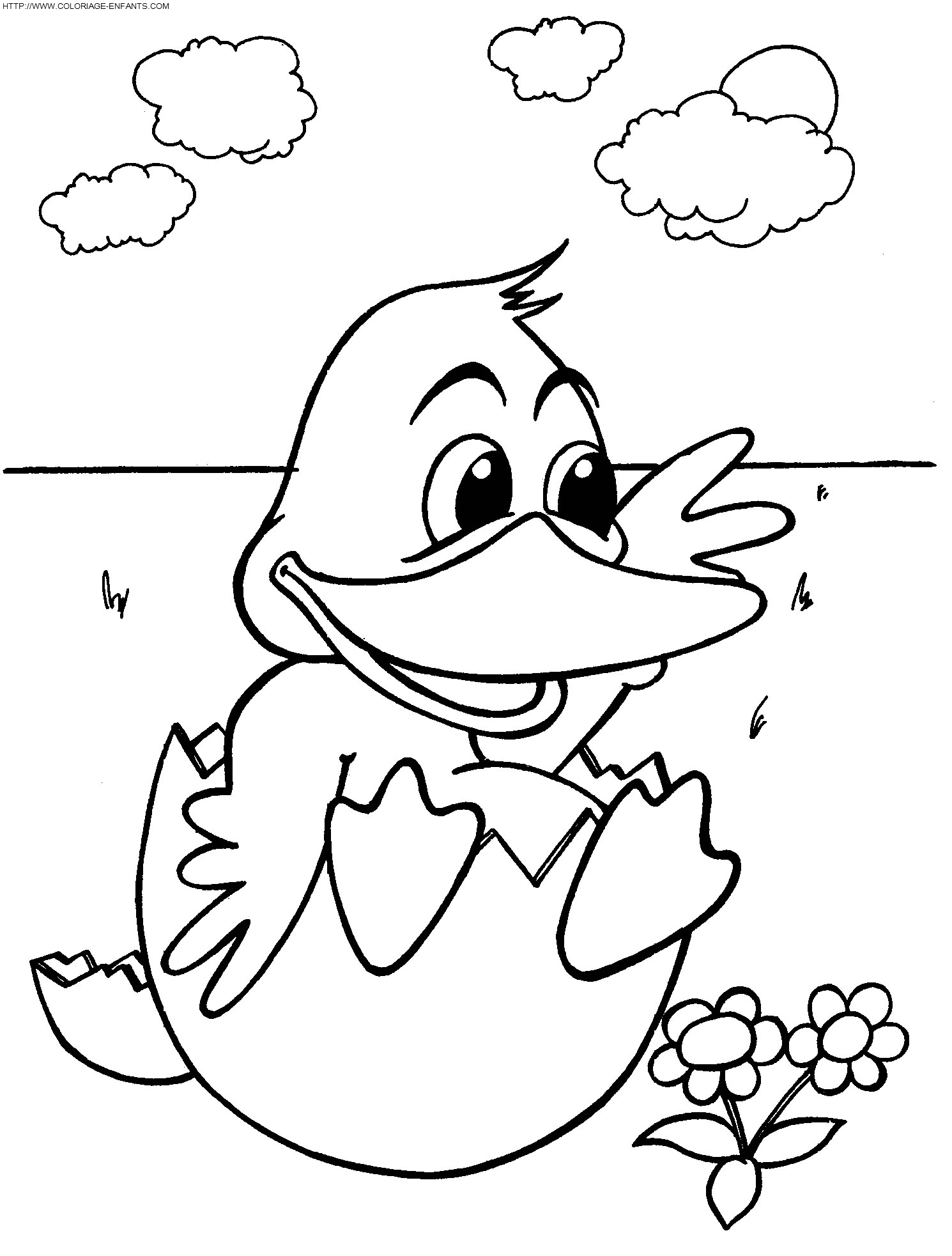 dibujo Patos