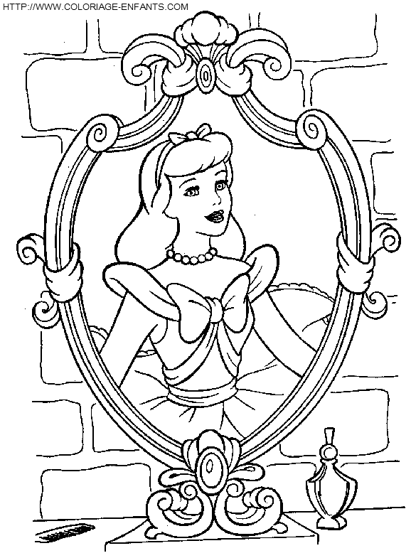 dibujo La Cenicienta