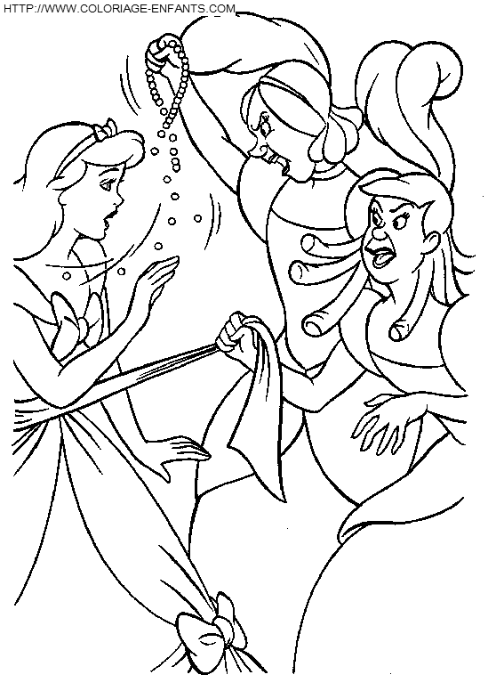 dibujo La Cenicienta