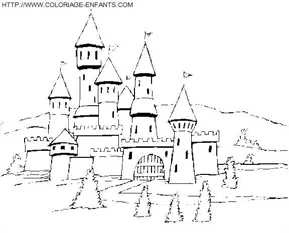 dibujo Castillo