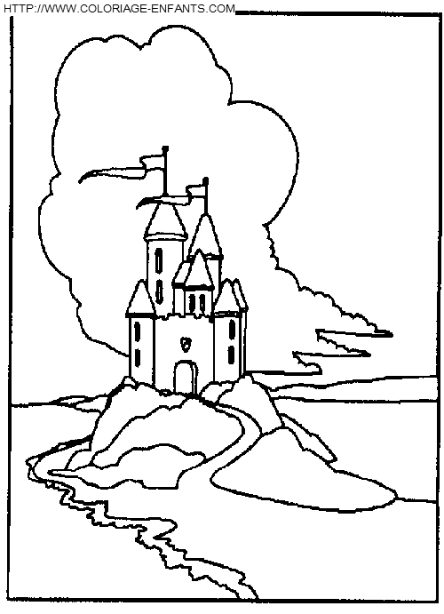 dibujo Castillo