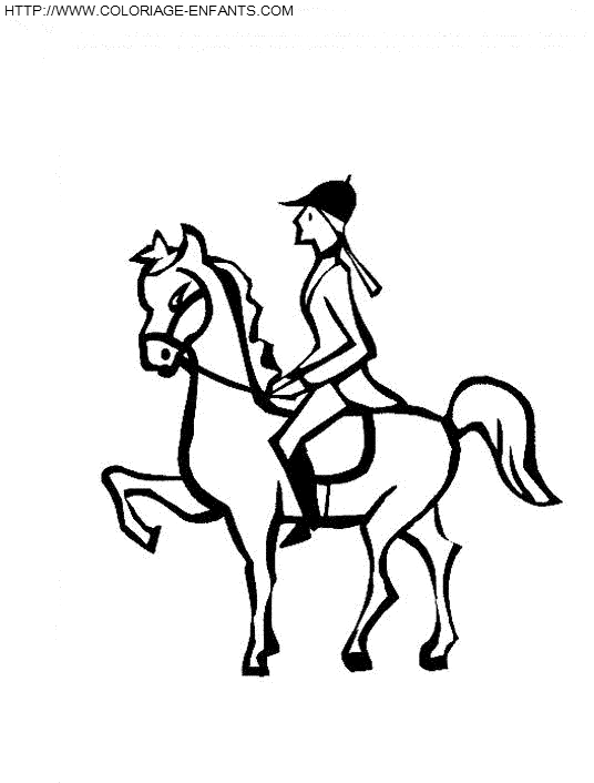 dibujo Caballo