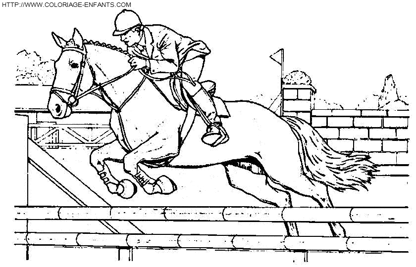 dibujo Caballo