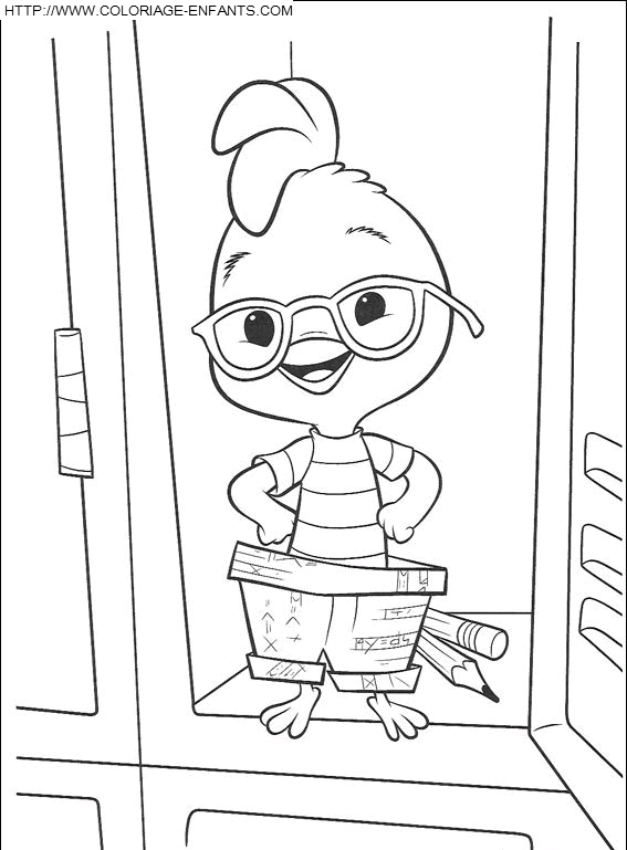 dibujo Chicken Little