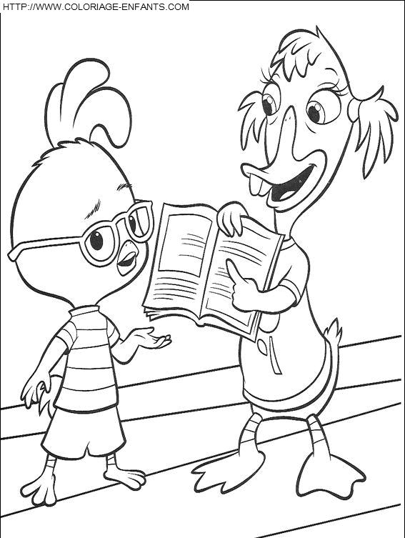 dibujo Chicken Little