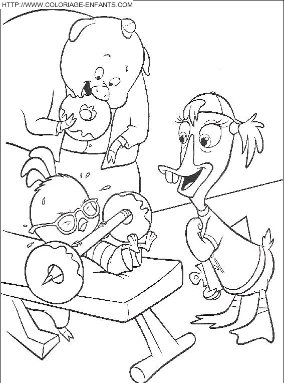 dibujo Chicken Little