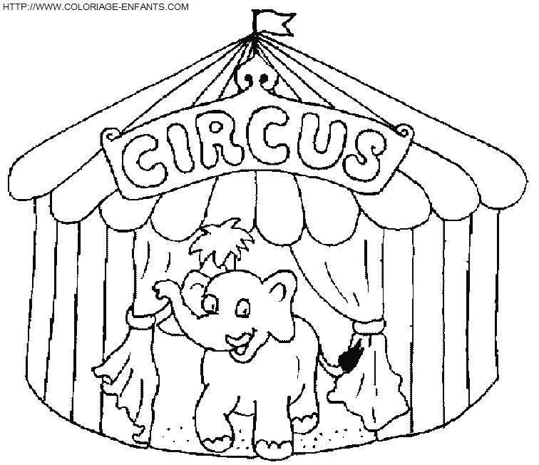 dibujo Circo