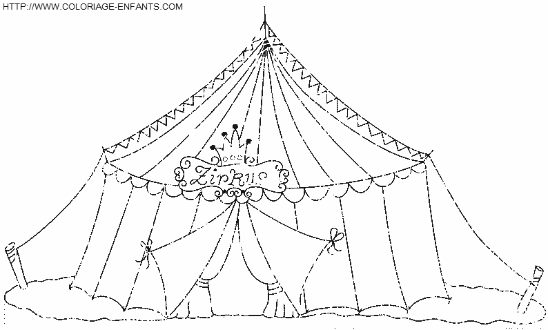 dibujo Circo