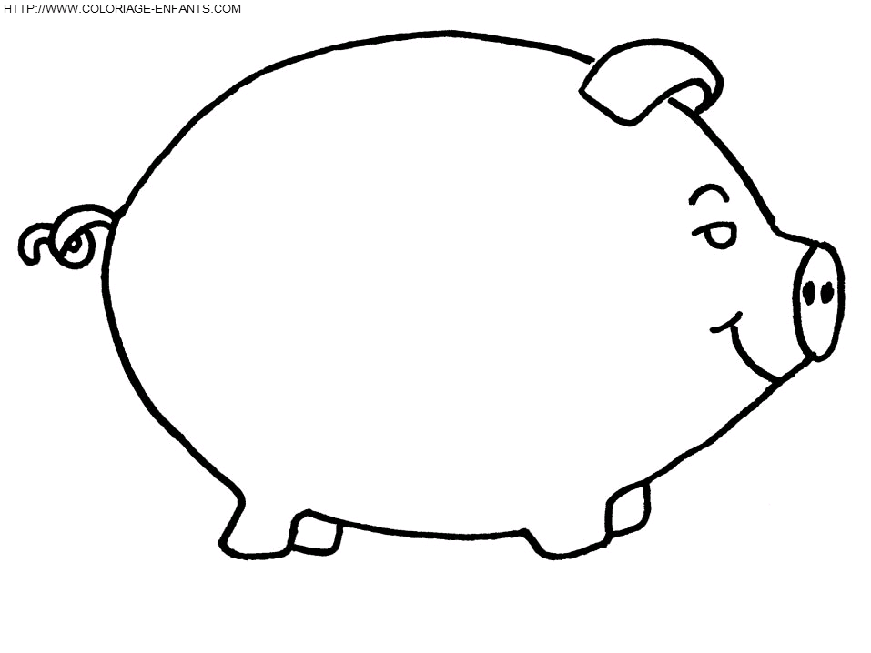 dibujo Cerdos