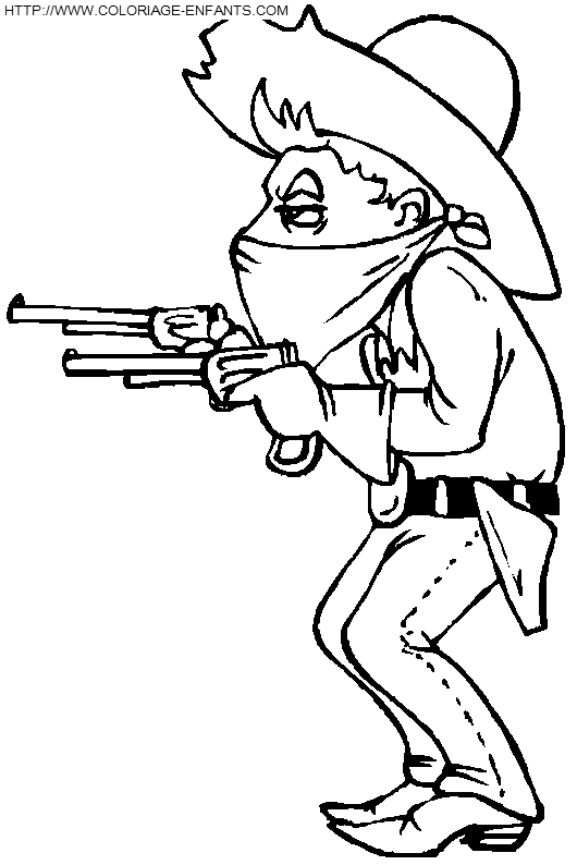 dibujo Vaqueros