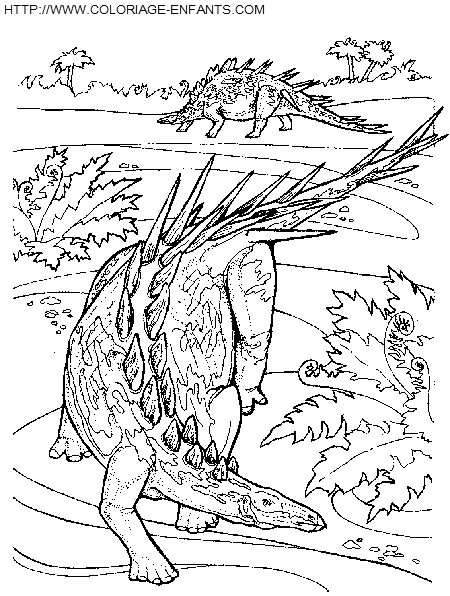 dibujo Dinosaurio