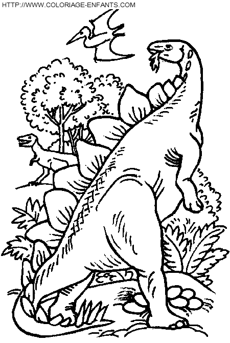 dibujo Dinosaurio