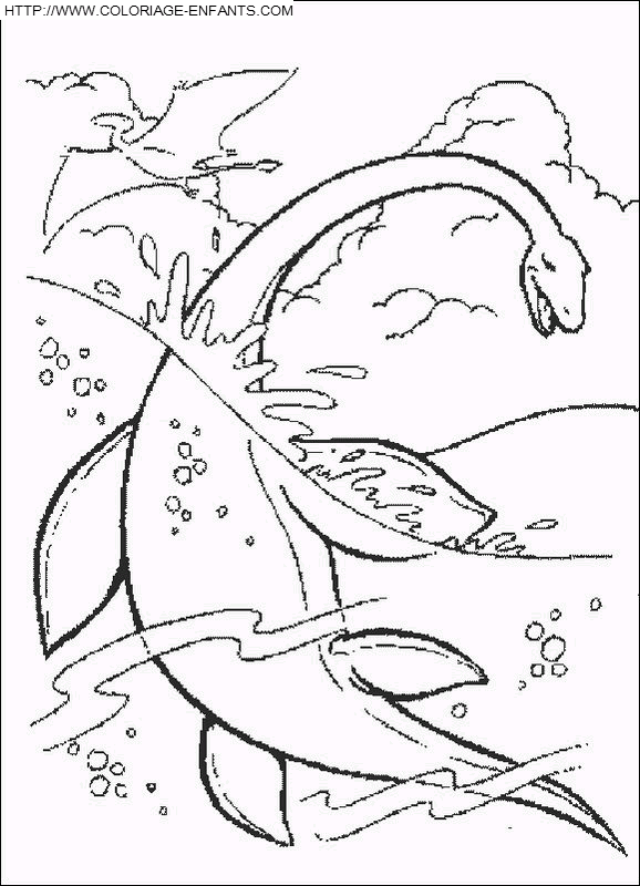 dibujo Dinosaurio