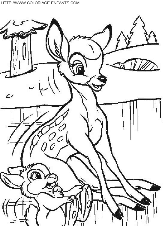 dibujo Bambi