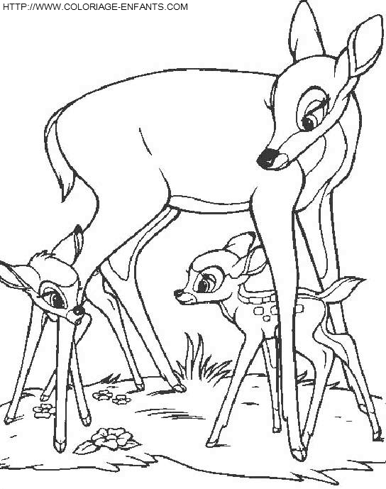 dibujo Bambi