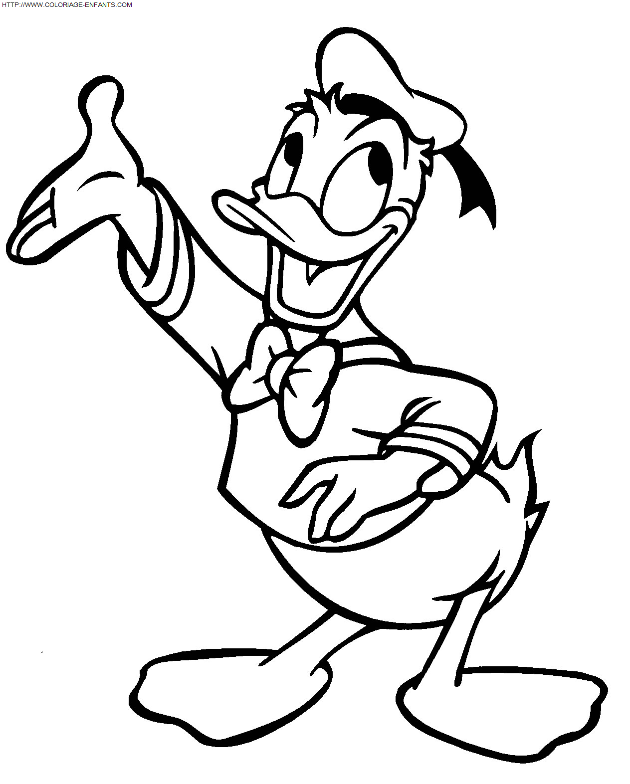 dibujo Pato Donald