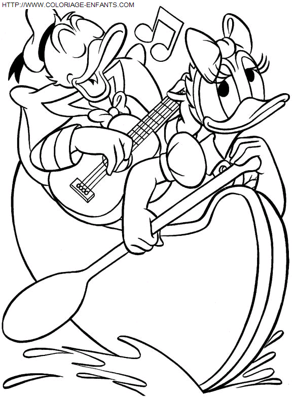 dibujo Pato Donald
