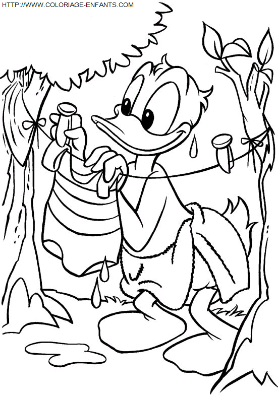 dibujo Pato Donald