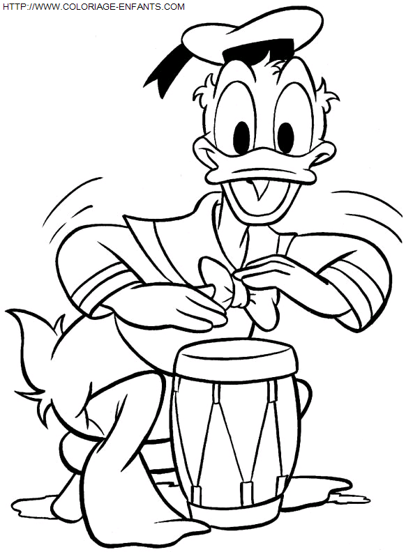 dibujo Pato Donald