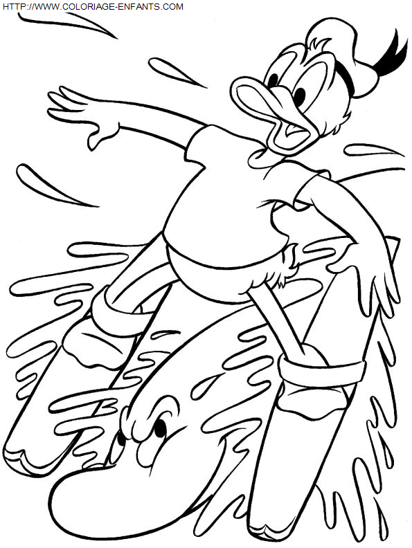 dibujo Pato Donald