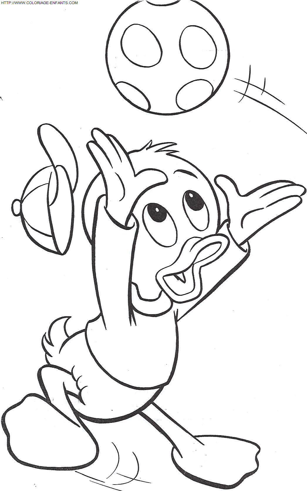 dibujo Pato Donald