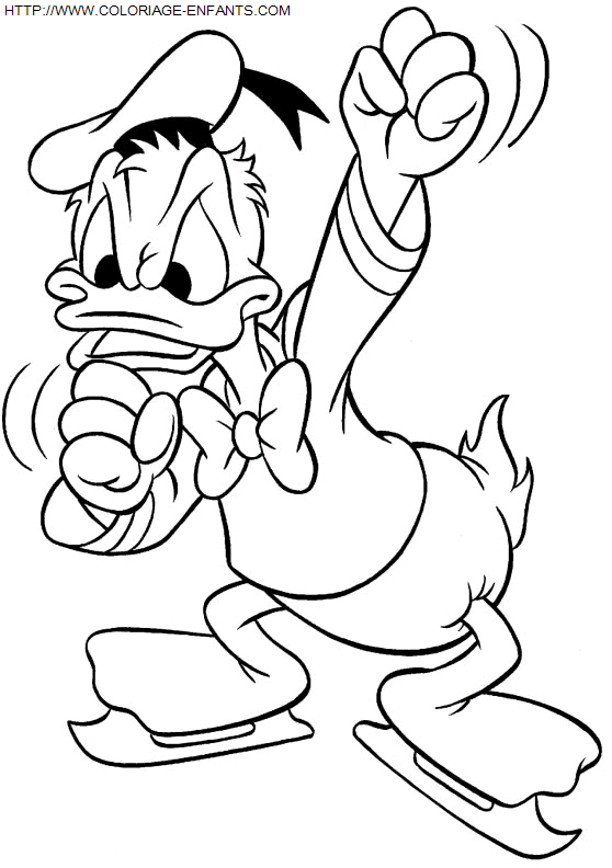dibujo Pato Donald