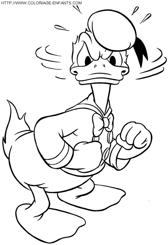 dibujo Pato Donald
