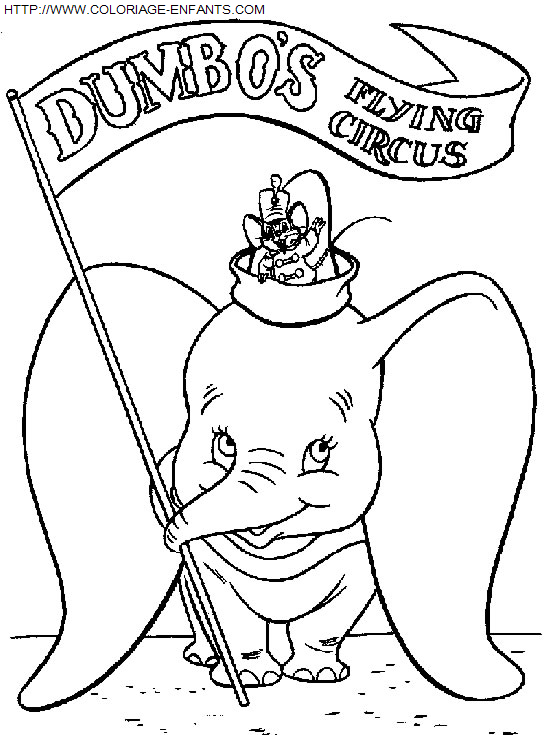 dibujo Dumbo