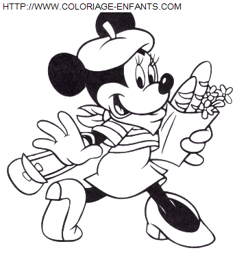 dibujo Minnie