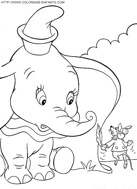 dibujo Dumbo