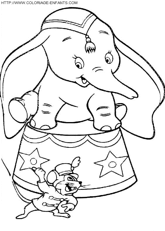 dibujo Dumbo