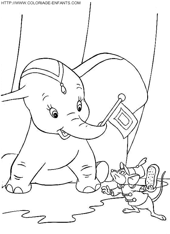 dibujo Dumbo