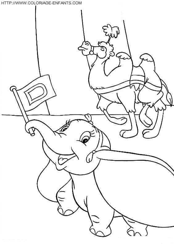 dibujo Dumbo