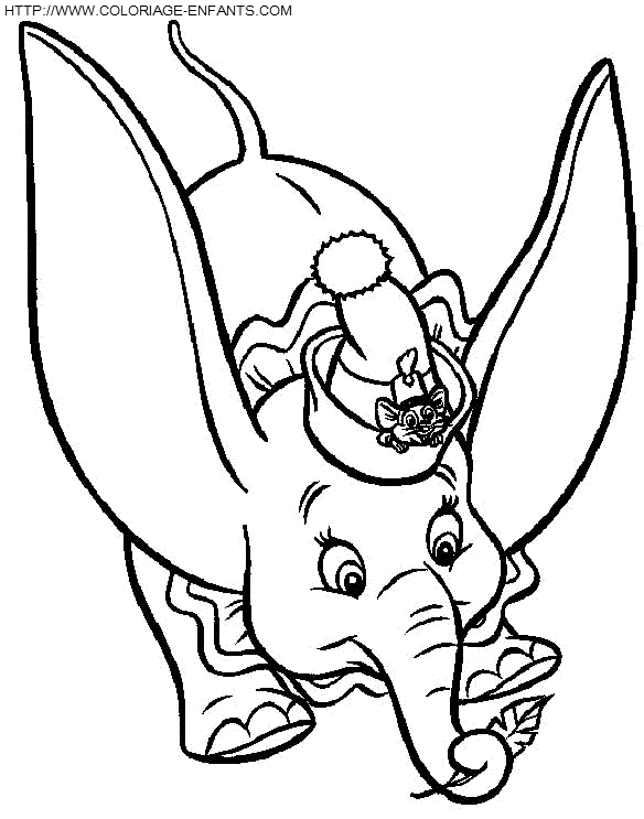 dibujo Dumbo