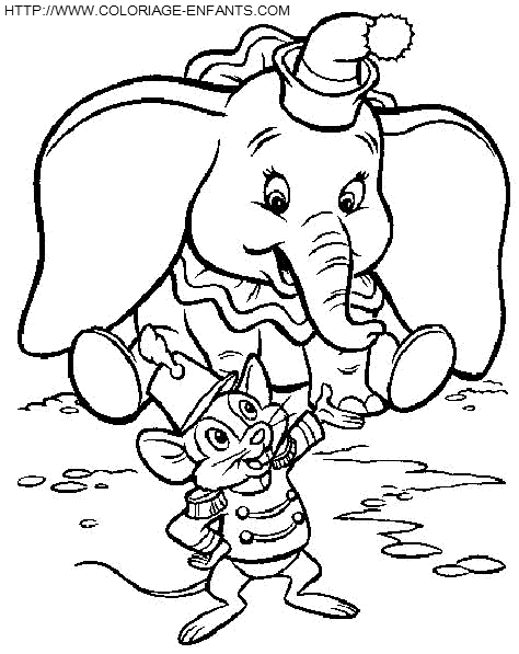 dibujo Dumbo