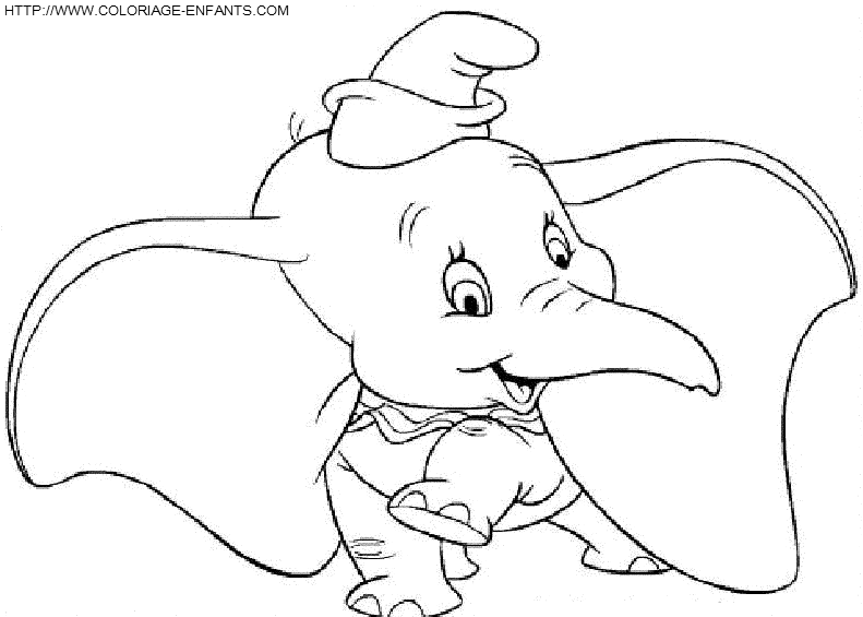 dibujo Dumbo