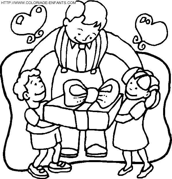 dibujo Fiesta de los Padres