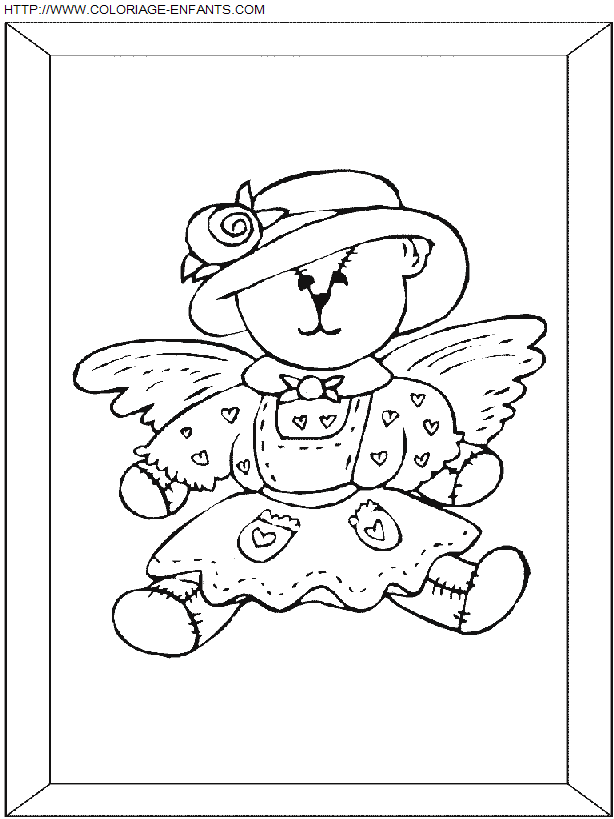 dibujo Navidad Angeles