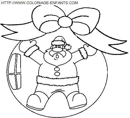 dibujo Navidad Bolas