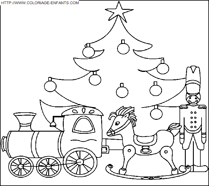 dibujo Navidad Regalos