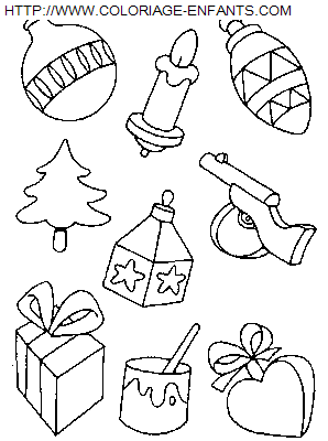 dibujo Navidad Regalos