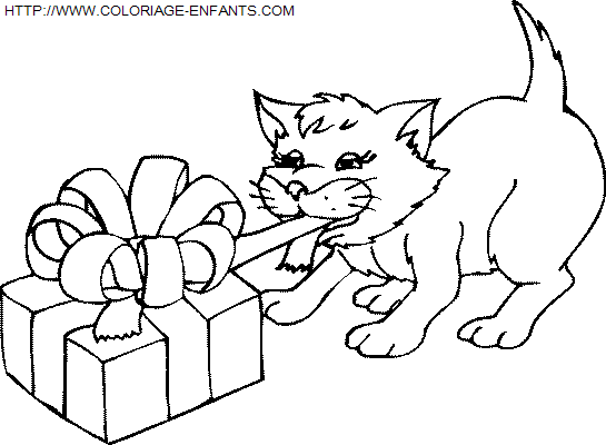 dibujo Navidad Regalos